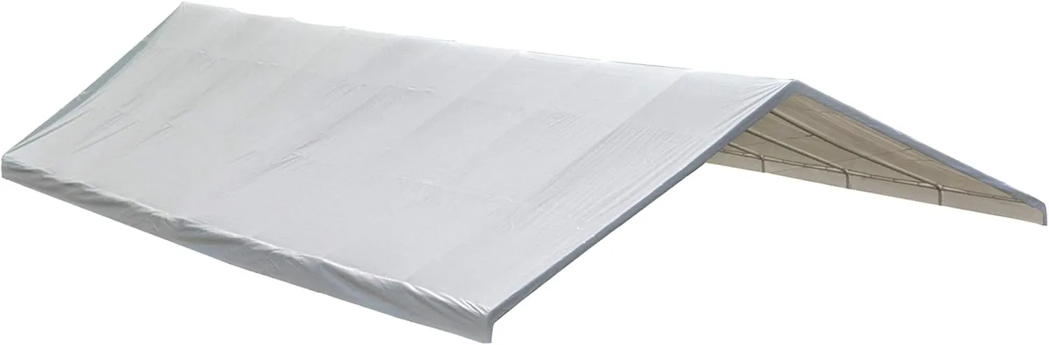 ShelterLogic UltraMax Canopy Replacement Cover, White, 30 x 50 ft. (Canopy Frame and Bungees Sold Separately)