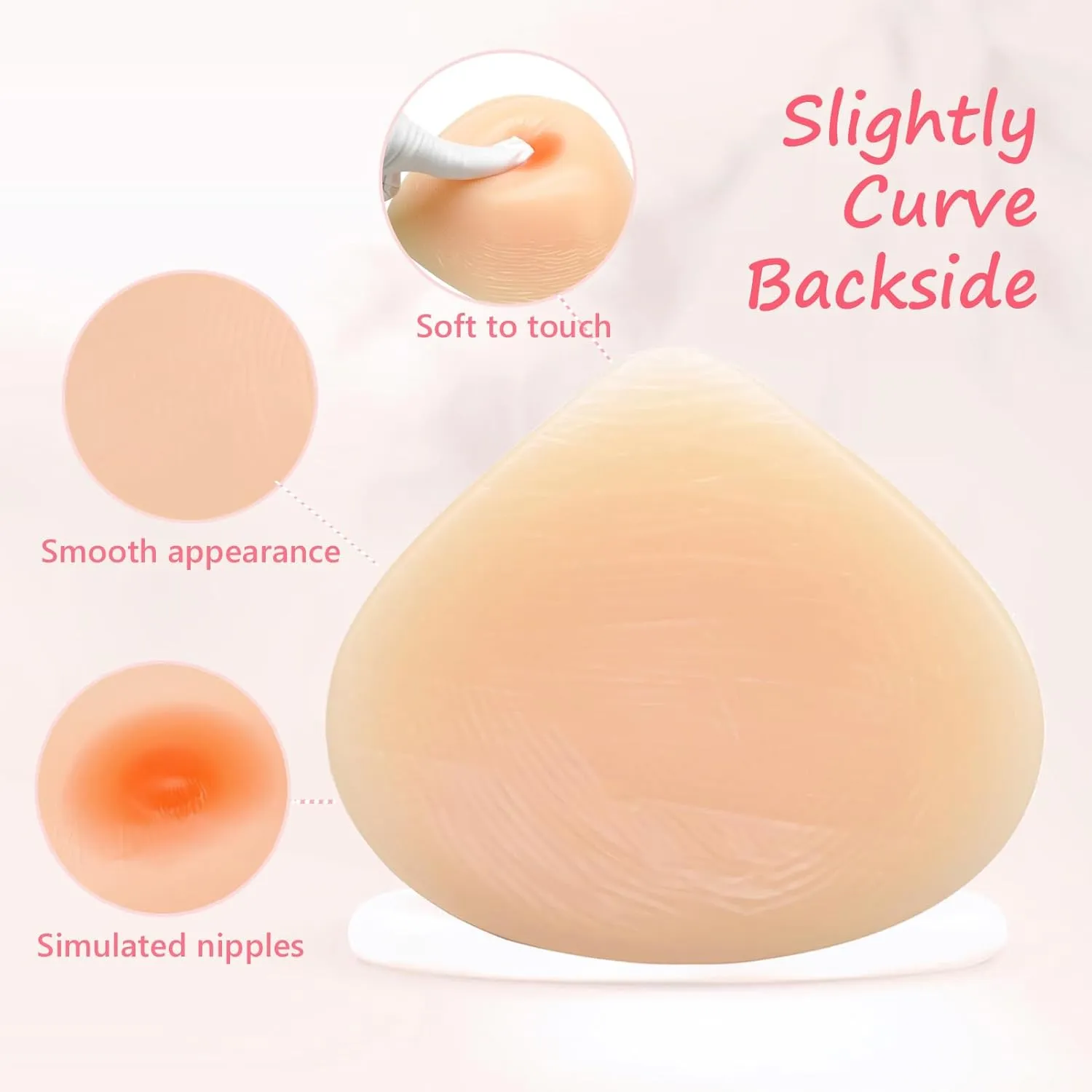 Silicone Breast Forms Mastectomy Prosthesis Crossdressing Fake Boobs for Crossdresser Transgender A B C D Cup
