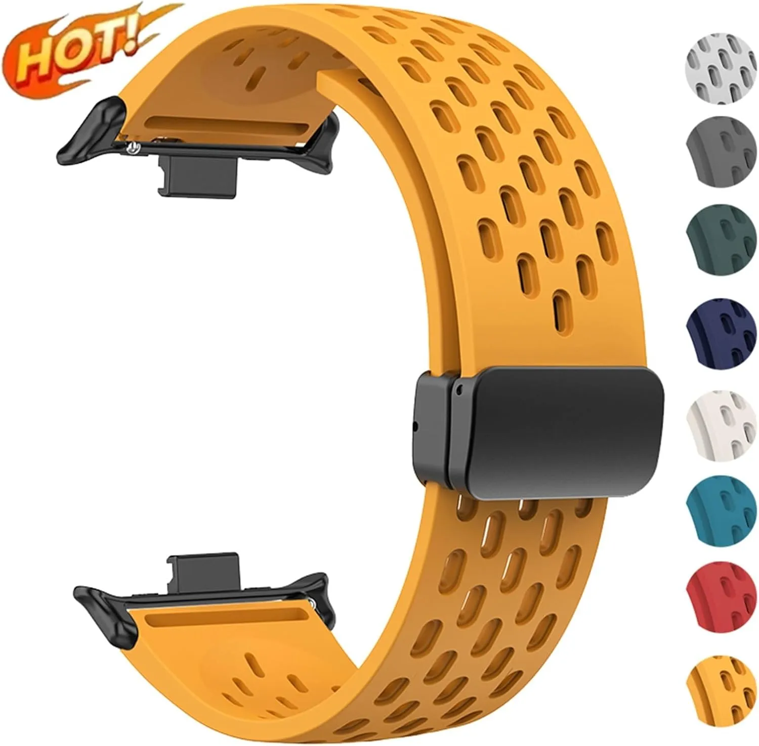 Silicone Strap for Redmi watch 4/8 Pro Magnetic Buckle Sports Band for Mi band 8 pro Correa Breathable Bracelet Accessories Watchbands