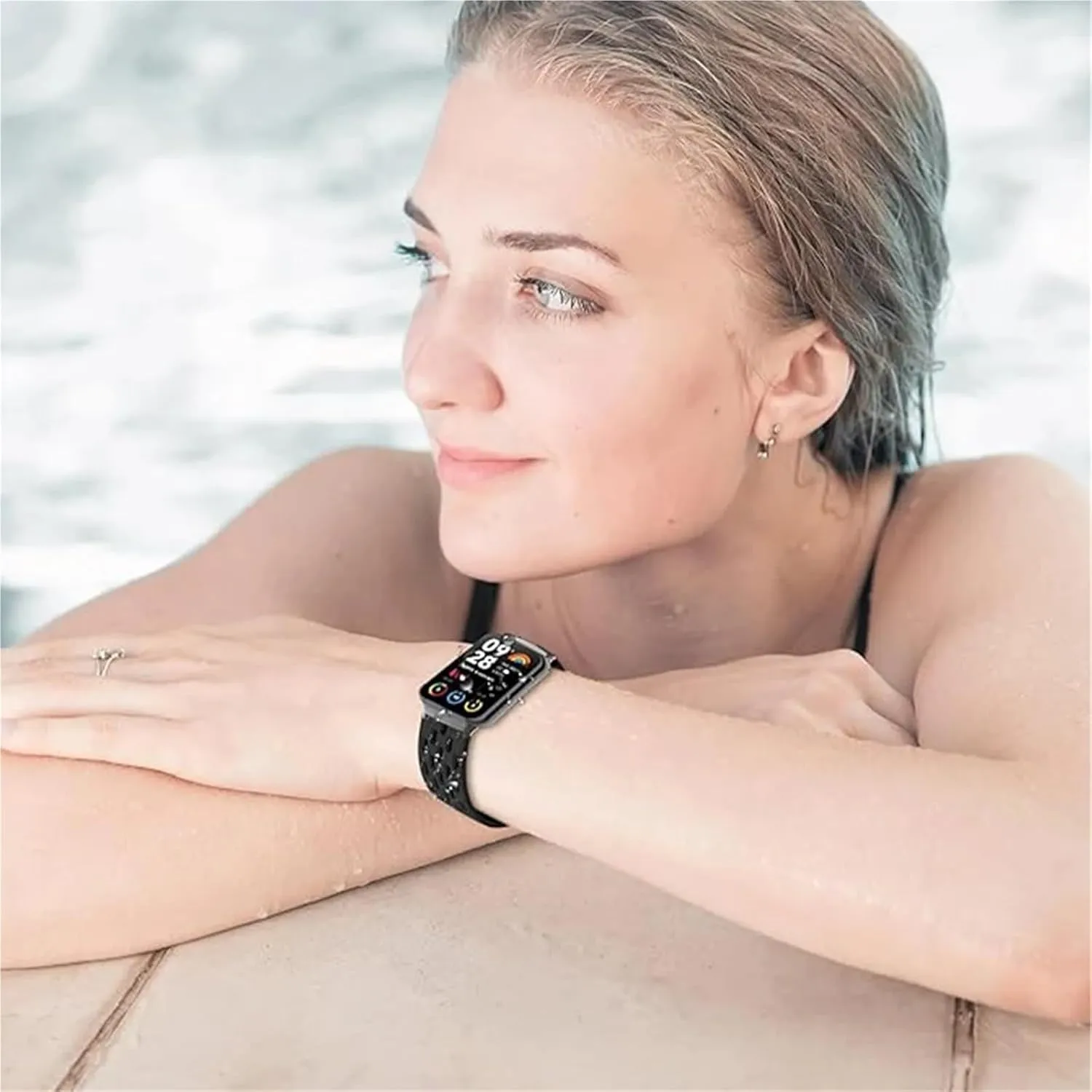 Silicone Strap for Redmi watch 4/8 Pro Magnetic Buckle Sports Band for Mi band 8 pro Correa Breathable Bracelet Accessories Watchbands