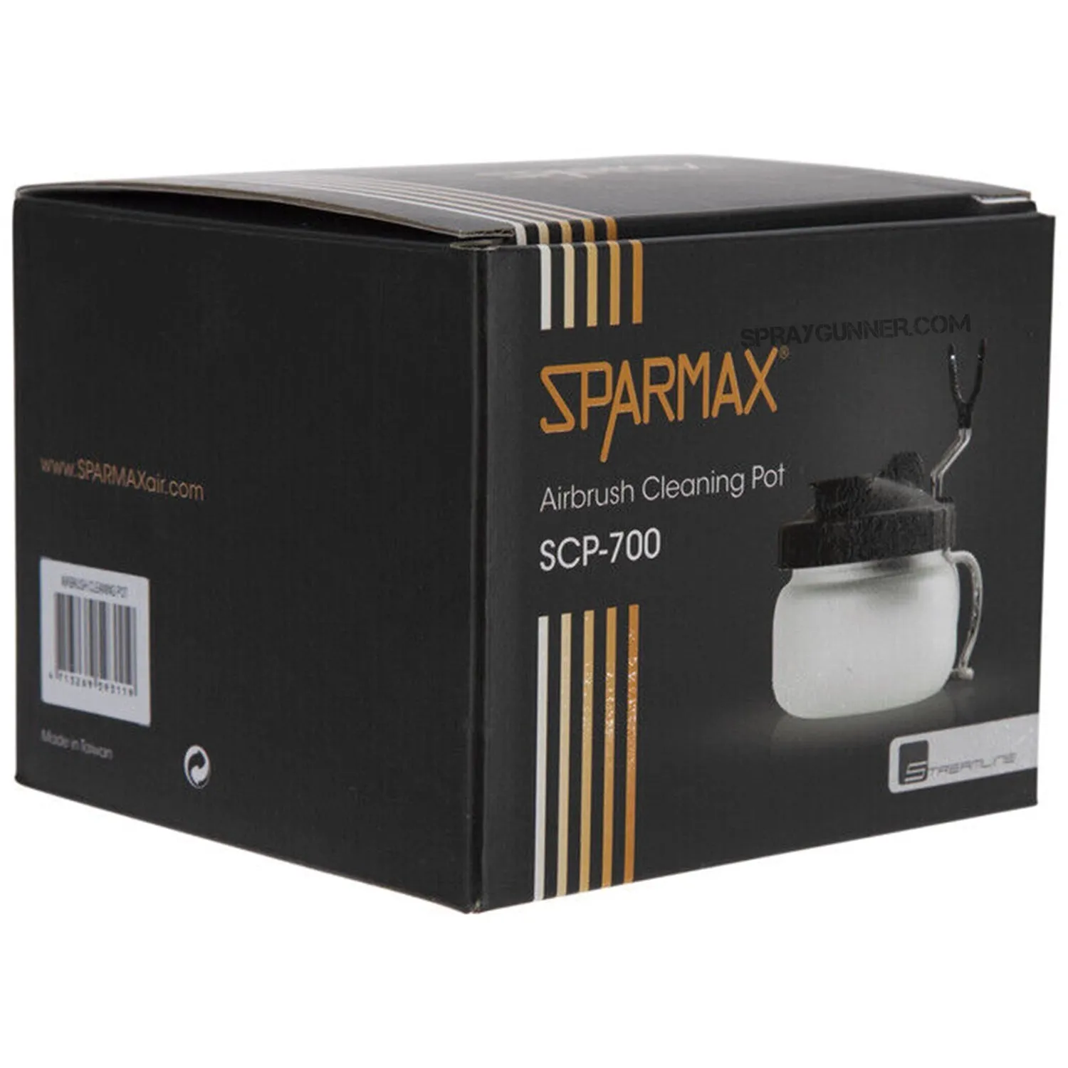 Sparmax Blow Through Airbrush Cleaning Pot