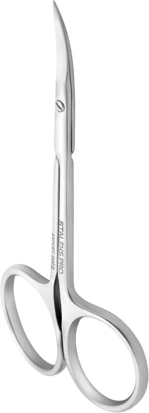 Staleks Expert 20 Type 2 Professional Cuticle Scissors – Medium Curved Handles – Classic Curved Blades for Effortless Cuticle Trimming