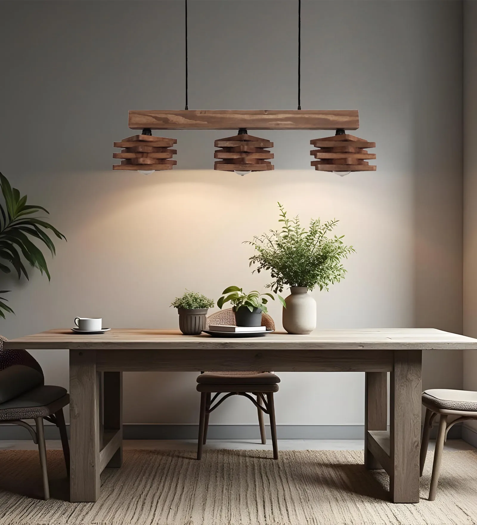 Star Brown Series Hanging Lamp (BULB NOT INCLUDED)