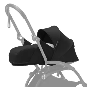 Stokke YOYO 0  Newborn Pack, Black - Includes Mattress, Extendable Canopy & Five-Point Harness - Requires YOYO3 Frame (Sold Separately)