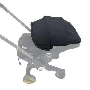 Stroller Accessories Replacement Canopy Compatible with Doona  and Doona i Car Seats & Strollers, Larger Sunshade, Durable Fabric (Black)