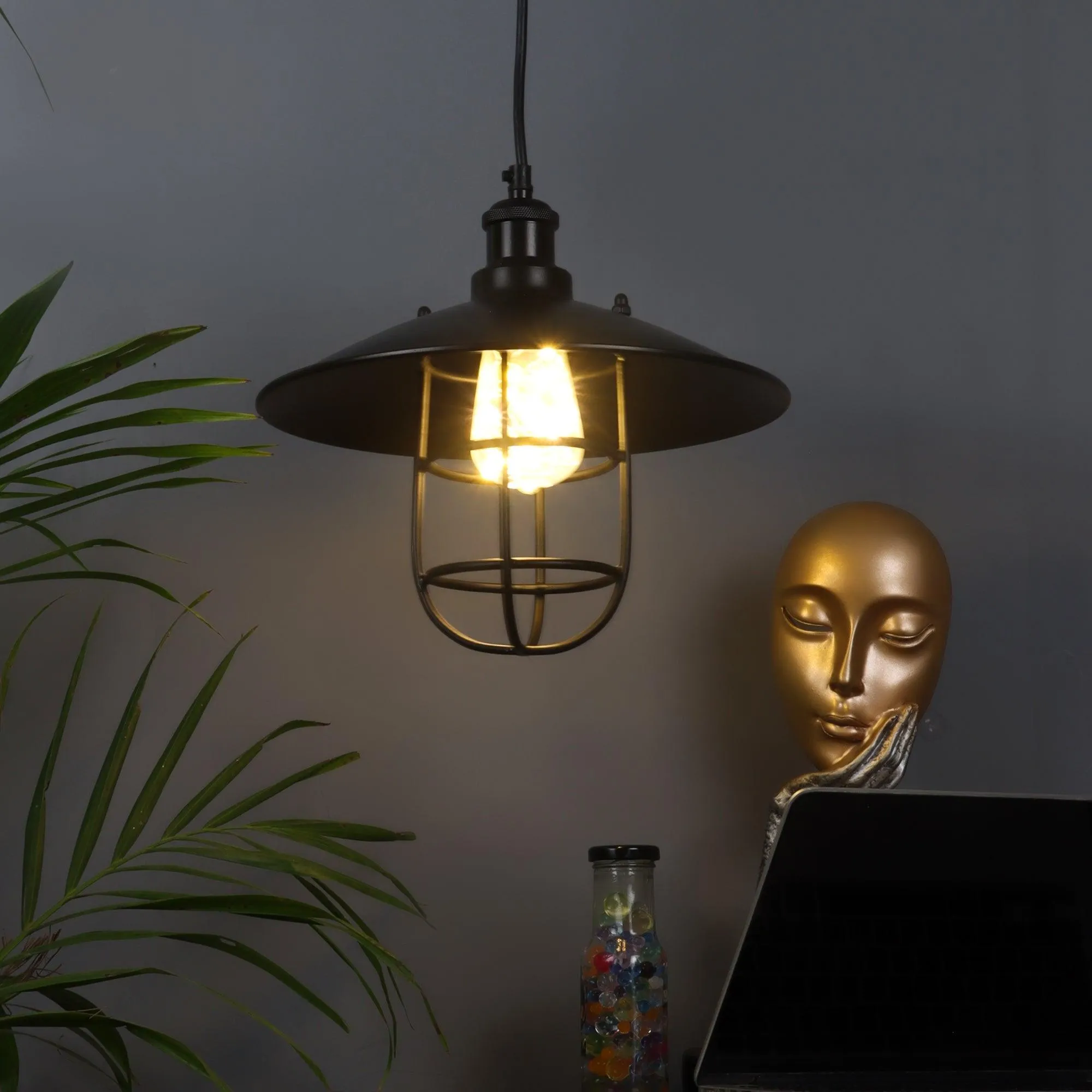 Studio Black Hanging Light by SS Lightings