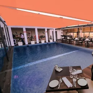Sun Shade Sail 23x22FT 97% UV Block Rectangle Canopy Patio Pool Bright Orange