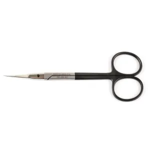 SuperCut - Plastic Surgery Scissors Cerkes 4-1/2 Inch Length OR Grade Stainless Steel NonSterile Finger Ring Handle Curved Sharp Tip / Sharp Tip - 050-335SC