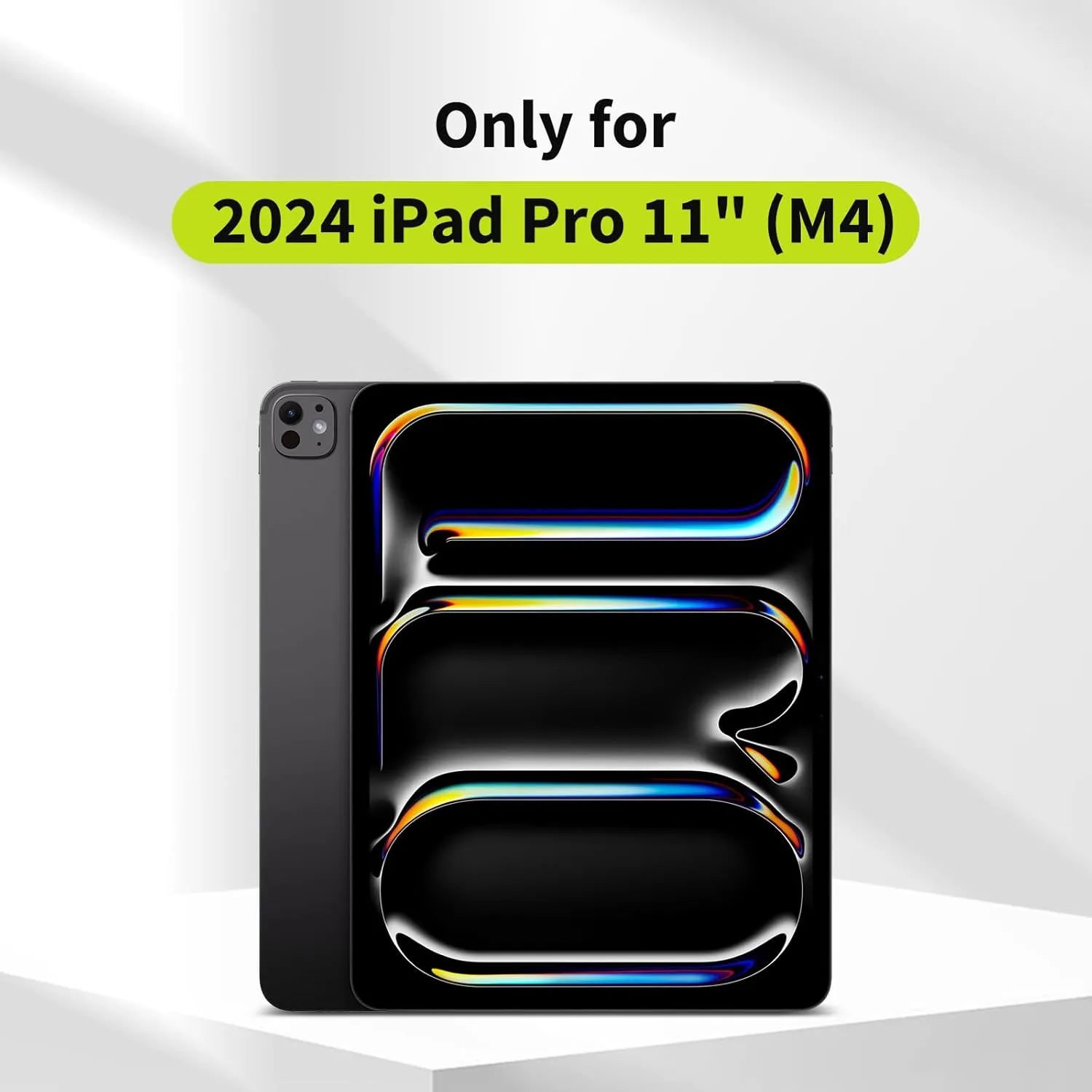 SwitchEasy CoverBuddy Lite for 2024 iPad Pro 11" - Case Compatible with Magic Keyboard for iPad Pro (M4), with Apple Pencil Pro Pencil Holder - Black