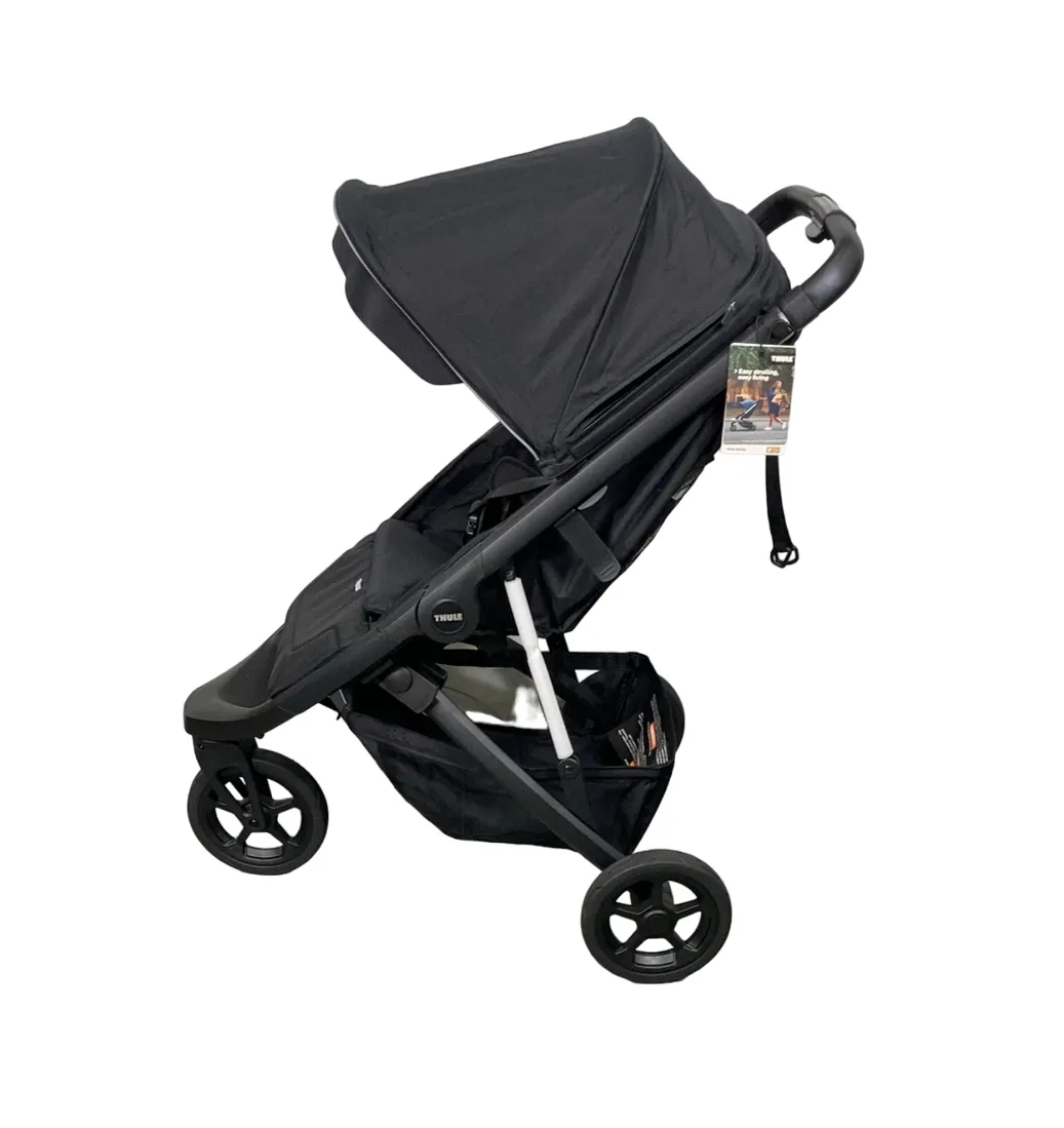Thule Spring Stroller, 2024, Black, Midnight Black