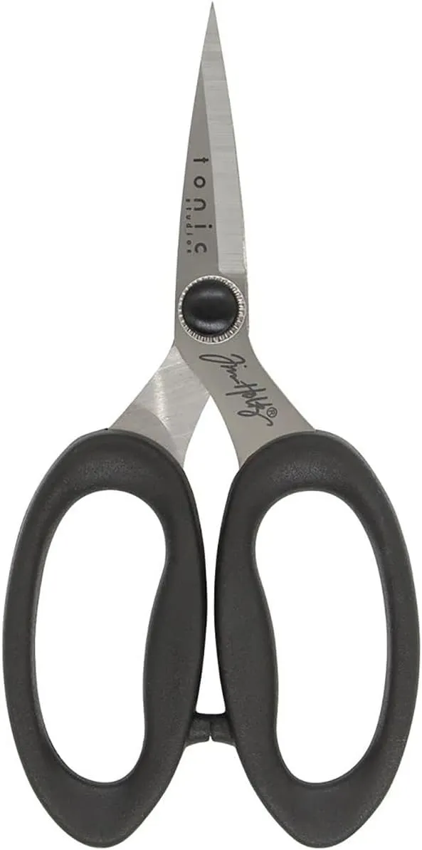Tim Holtz 5" Haberdashery Snip Sewing Scissors, Professional Grade All Purpose Scissors for Cutting Fabric, Crafting and Sewing