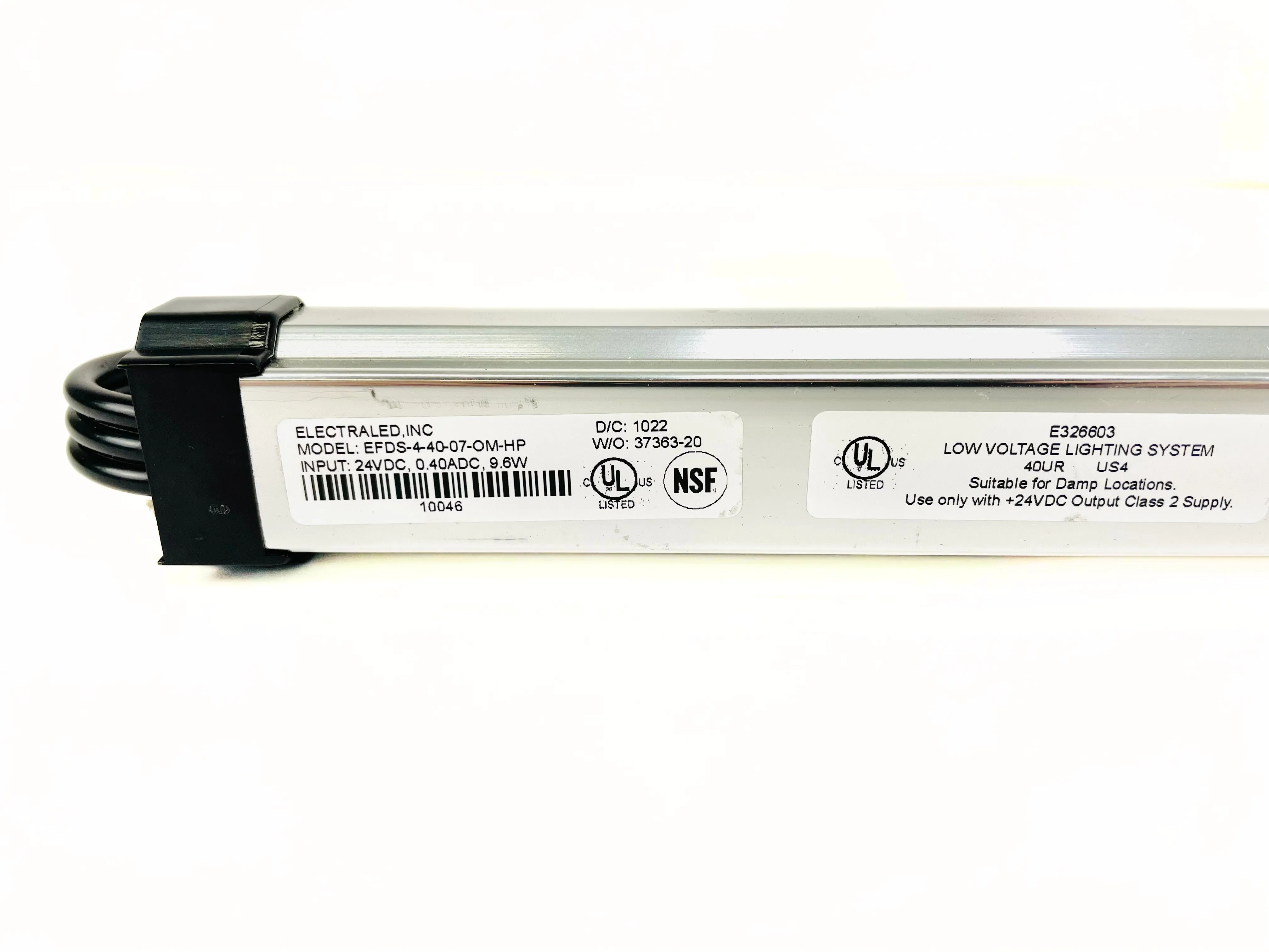 Trader Joes Retrofit Magnetic LED Light 4000K Magnet Mount With 6' Cord EFDS44007OMHP