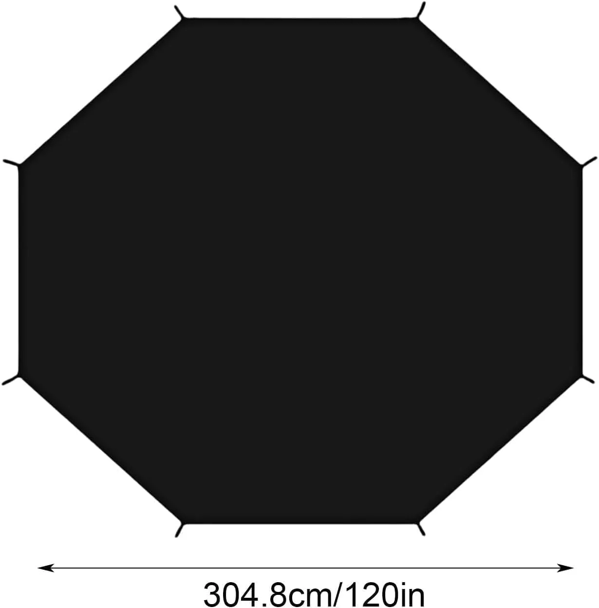 Trampoline Shade Cover, 6ft 8ft 10ft 12ft 14ft Sun-Shade Trampolines Canopy for Round Trampoline, Trampoline Top Cover Accessories, Keep Cool (10 feet B)