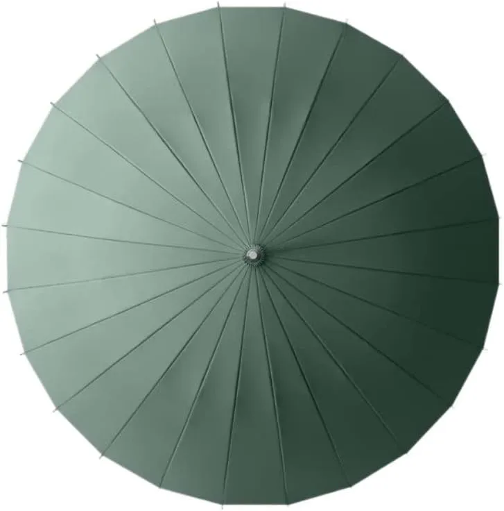 Umbrella Golf Umbrella Windproof Rainproof Stick Umbrella Solid Wood Handle Waterproof Canopy Vented Umbrella for Rain and Sun Umbrella