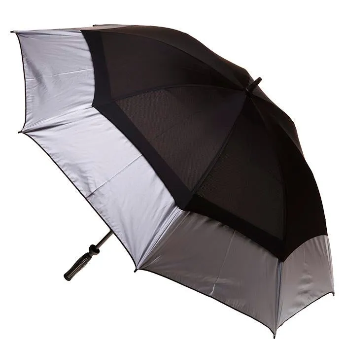 UPF50  Black Silver cover Hurricane Golf with mesh reinforcement
