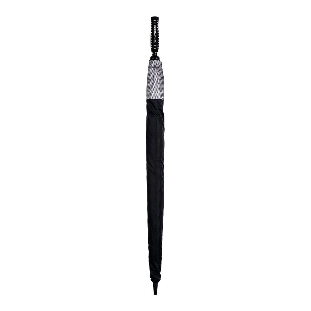 UPF50  Black Silver cover Hurricane Golf with mesh reinforcement