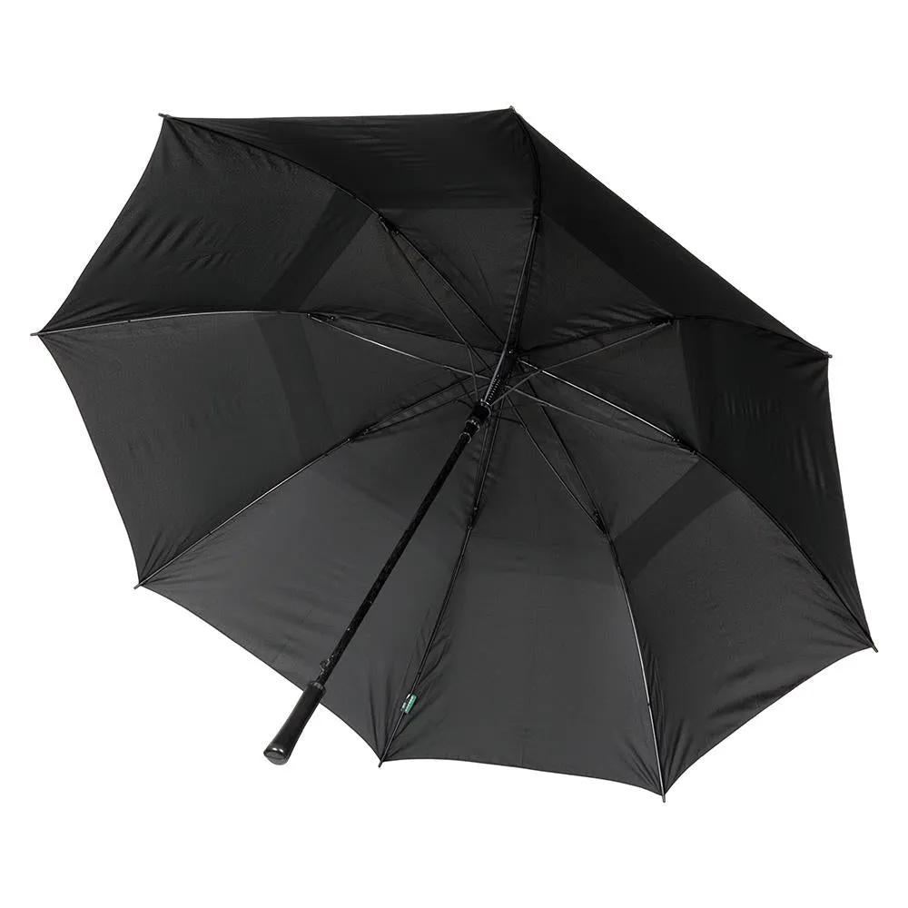 UPF50  Black Ultimate Large Windproof Vented Auto Open Golf