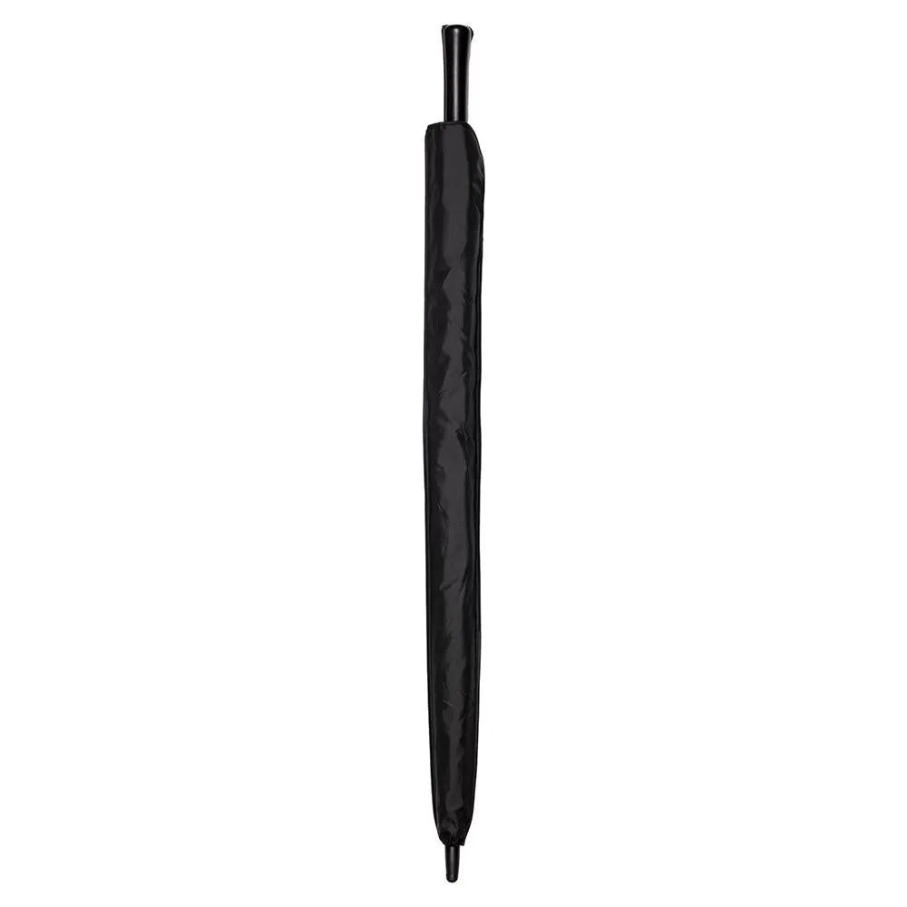 UPF50  Black Ultimate Large Windproof Vented Auto Open Golf