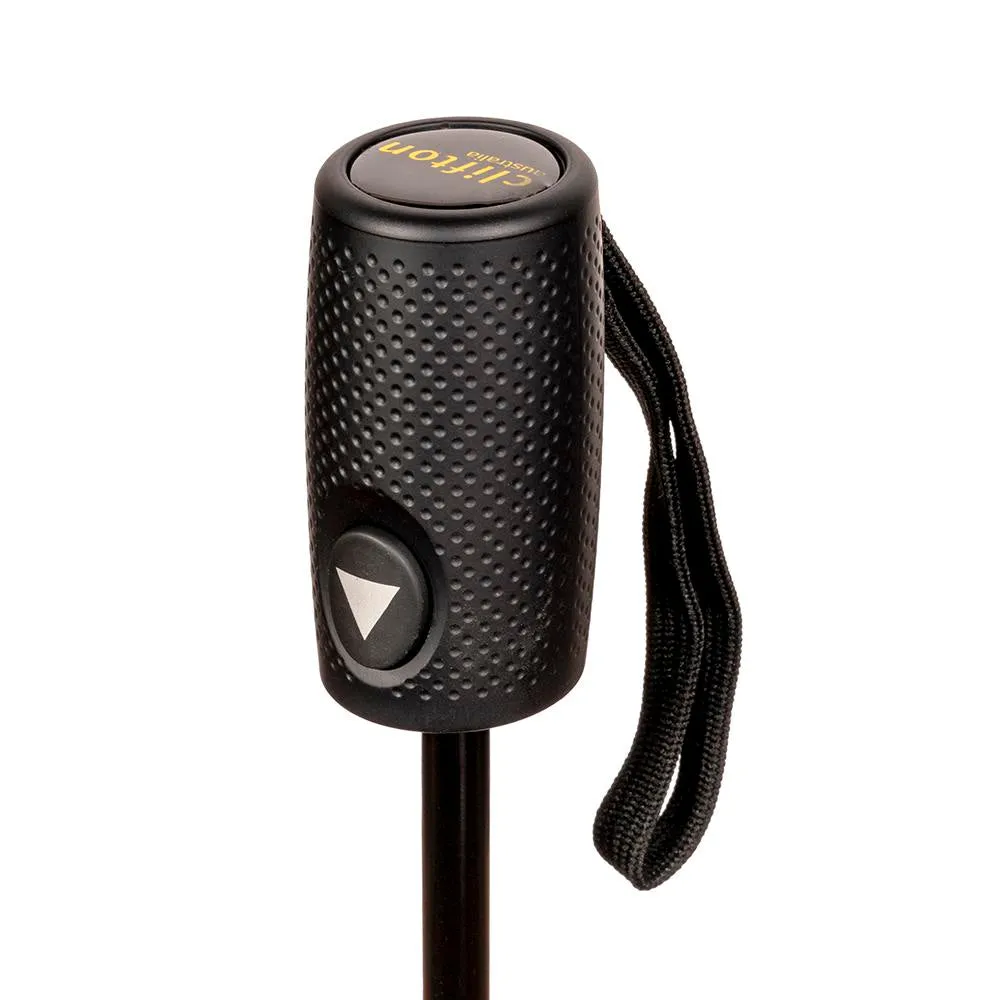 UPF50  Charcoal Grey Auto Open Smooth Folding
