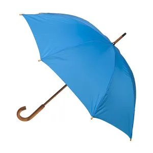 UPF50  Cyan Blue Wooden Classic Walking Length