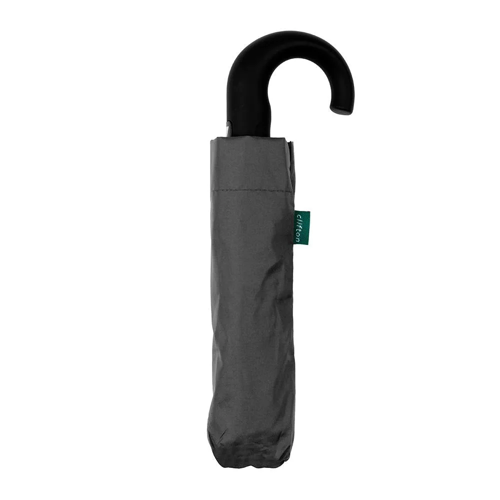 UPF50  Grey Auto Open Mini Maxi with Hook handle