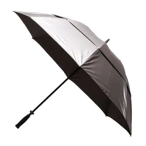 UPF50  Silver with Black under WINDPRO Vented Manual Golf
