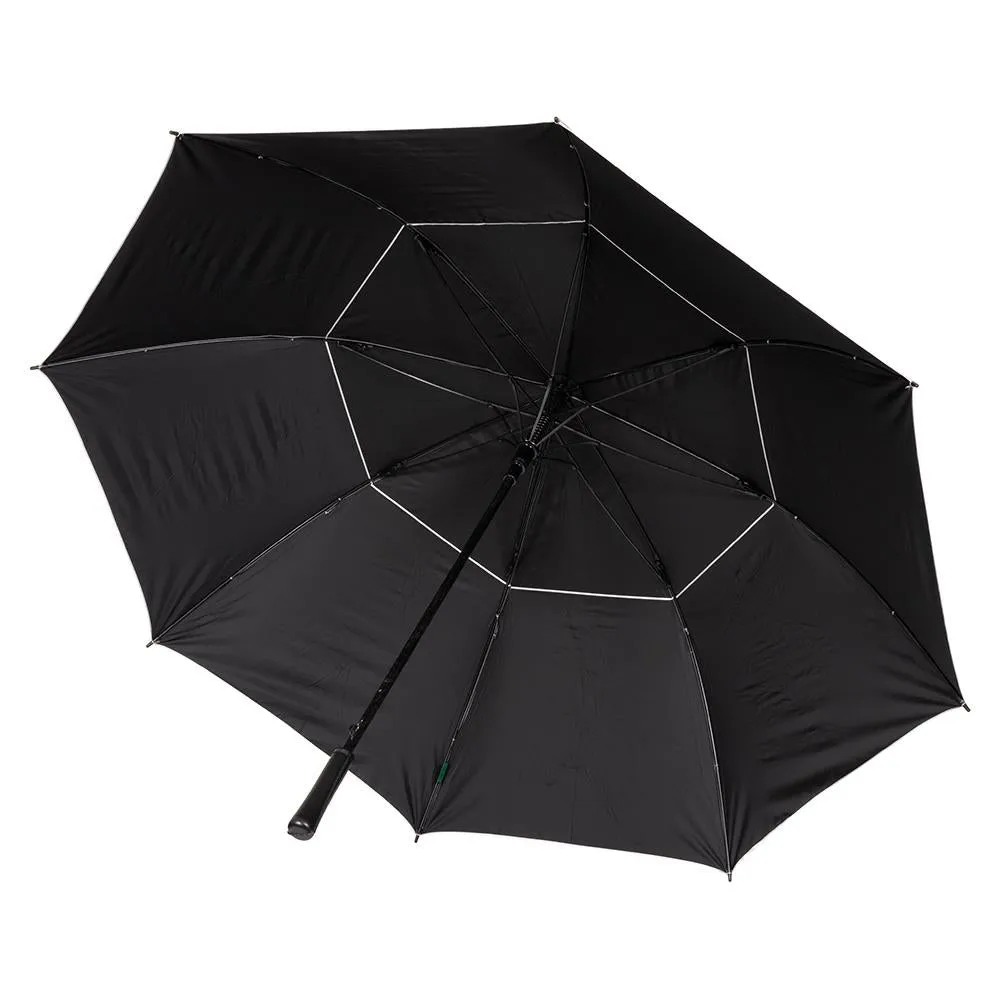 UPF50  Silver/Silver Ultimate Large Windproof Vented Auto Open Golf