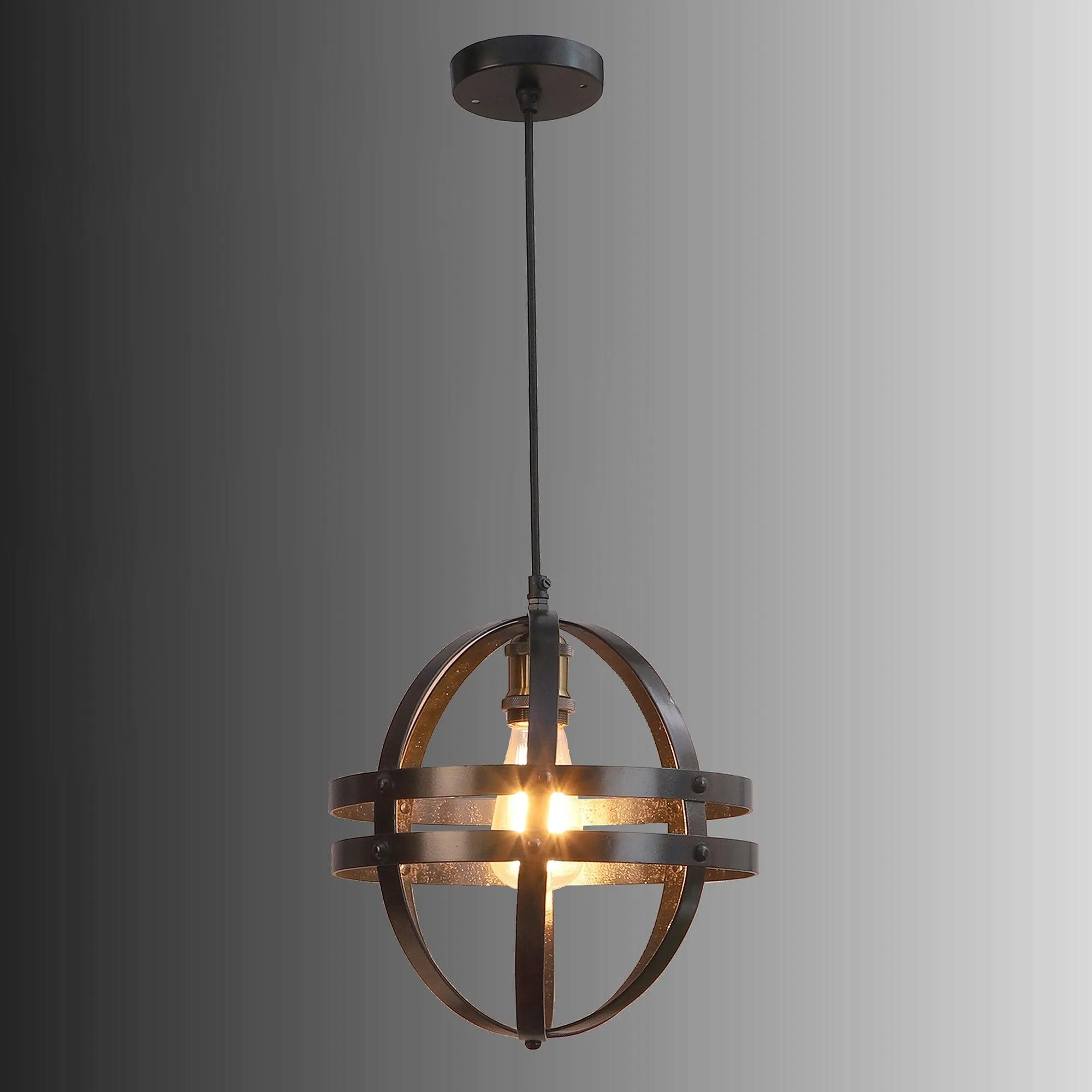 USD Black Metal Hanging Light by SS Lightings