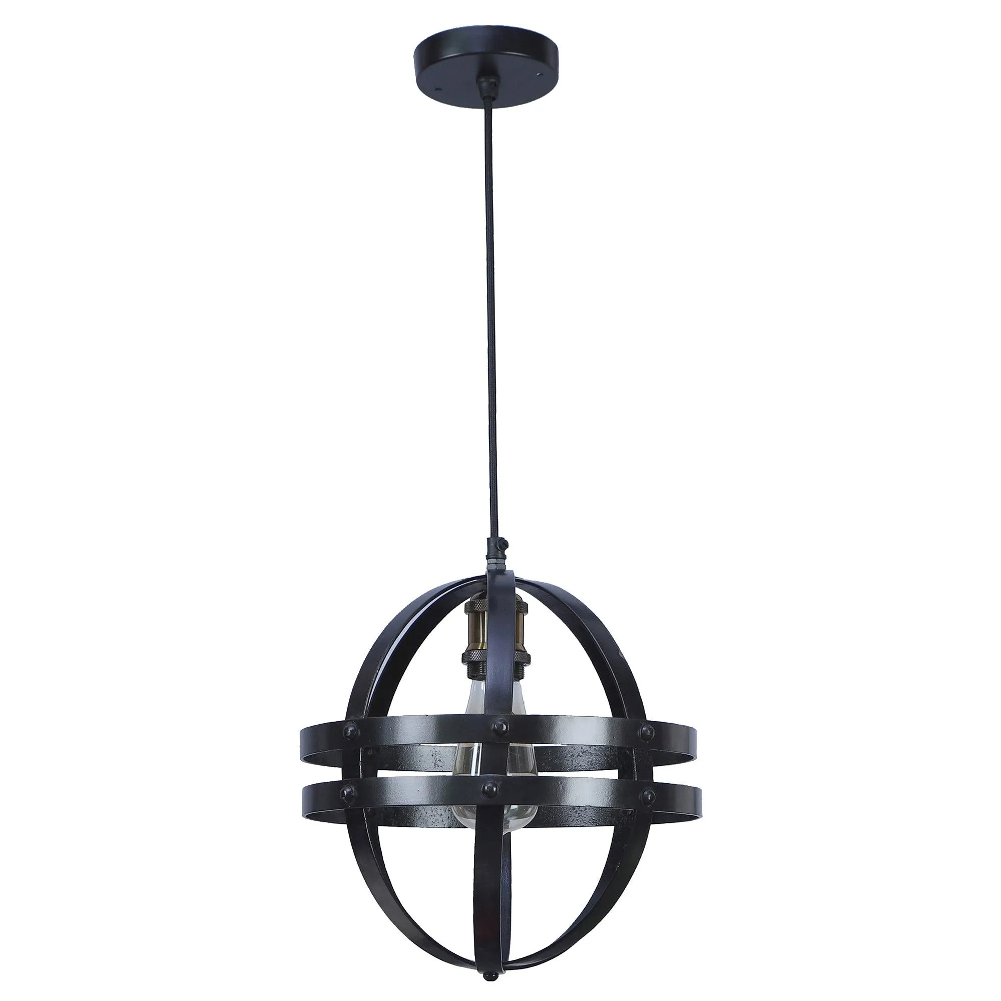 USD Black Metal Hanging Light by SS Lightings