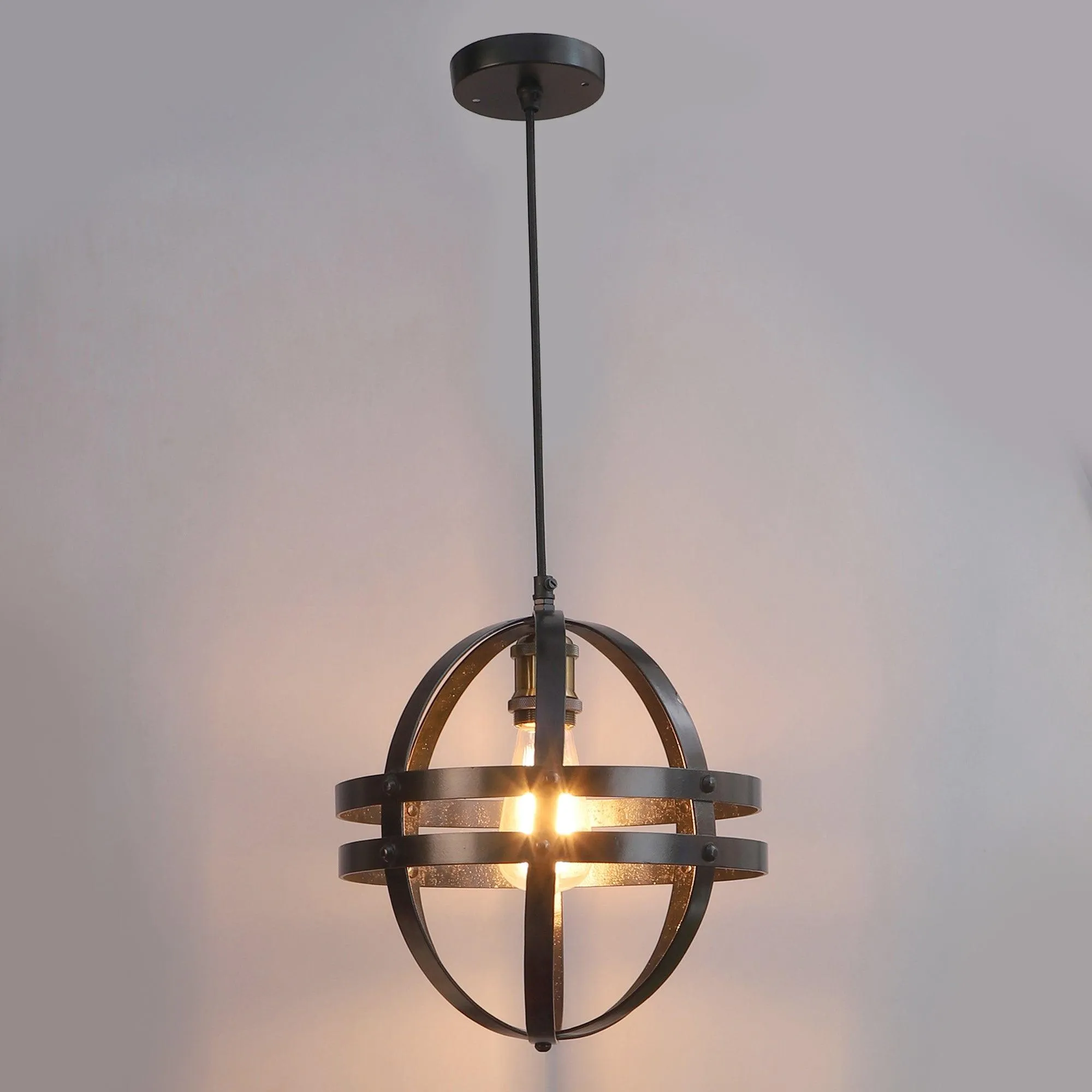 USD Black Metal Hanging Light by SS Lightings