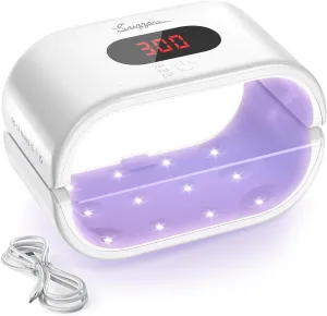 UV Light for Resin, Large Double-Sided UV Resin Light, 2 in 1 & Split Usageable, 360° Wide Coverage & 3 Timer Setting Digital Display Screen, 36W Fast Curing for DIY Crafts