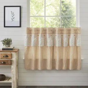 VHC Brands Camilia Ruffled Tier Set of 2 L36xW37