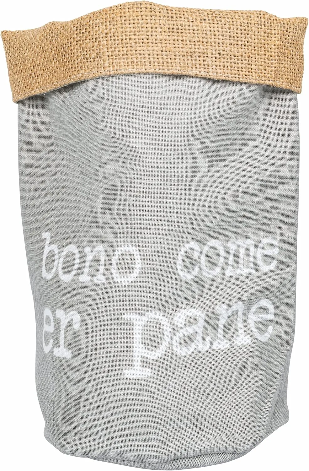 Villa d'Este Home Tivoli Large Bread Bag Diameter 20 x H 30 cm in 100% Cotton S.P.Q.eRe