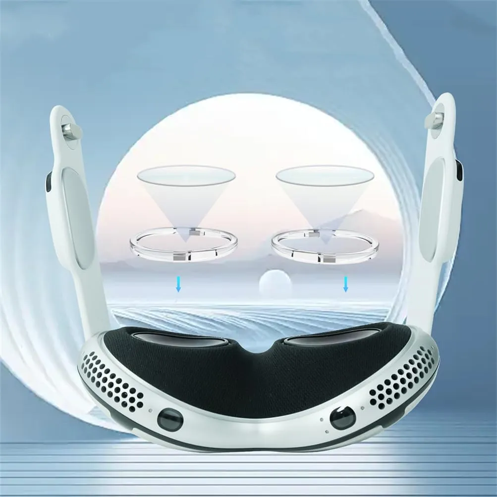 VR Myopia Glasses Suitable for Vsion Pro Magnetic Myopia Frames Myopia Anti Blue Light Lenses (Anti-Blue Light Myopia 200°)