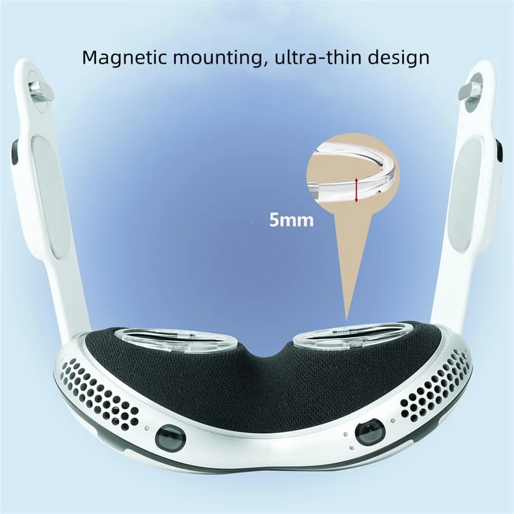 VR Myopia Glasses Suitable for Vsion Pro Magnetic Myopia Frames Myopia Anti Blue Light Lenses (Anti-Blue Light Myopia 200°)