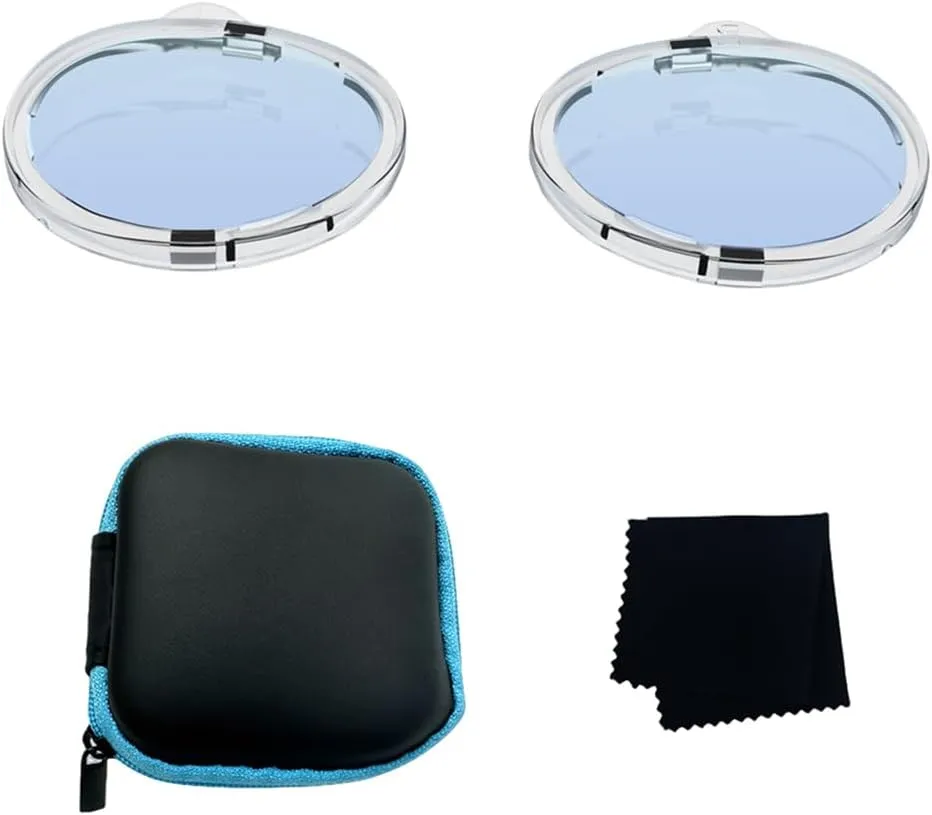 VR Myopia Glasses Suitable for Vsion Pro Magnetic Myopia Frames Myopia Anti Blue Light Lenses (Anti-Blue Light Myopia 200°)