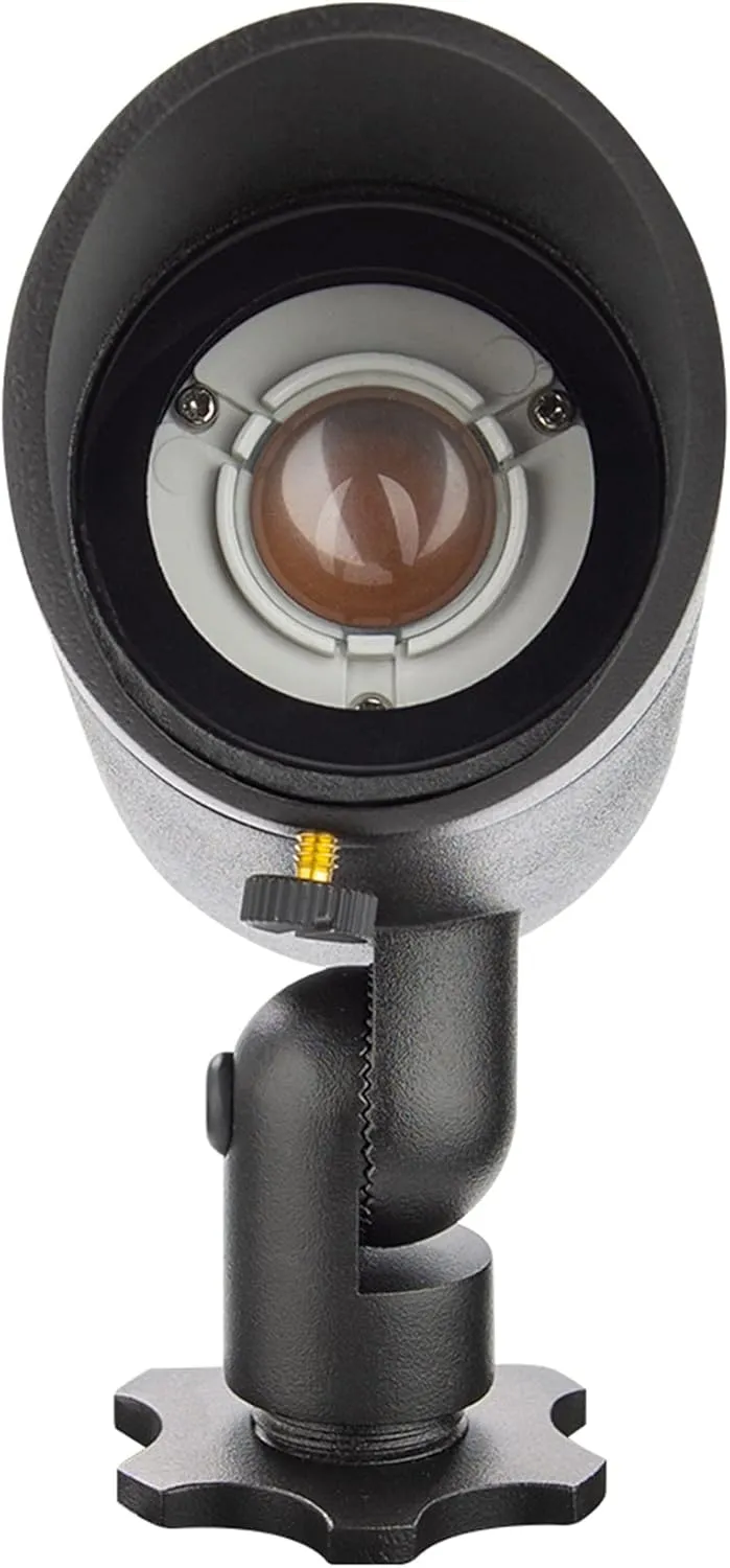 WAC Landscape Lighting, LED 12V Basic Accent Light 3W with Adjustable Beam Angle 2700K in Black (Pack of 12)