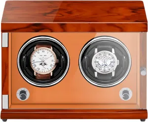 Watch Winders - Rechargeable Two-Position Watch Shaker Mechanical Watch Winder Vertical Automatic Watch Winding Box with Light-Sensitive Led Light Watch Winder Watch Storage