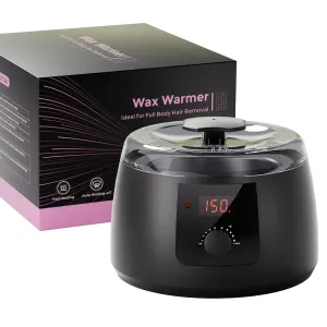 Wax Warmer, Waxing Kit for Women, Hot Melt Hard Wax Warmer for Hair Removal, Wax Heater wax kit with Non-Stick Easy Clean Pot for Home or Salon.