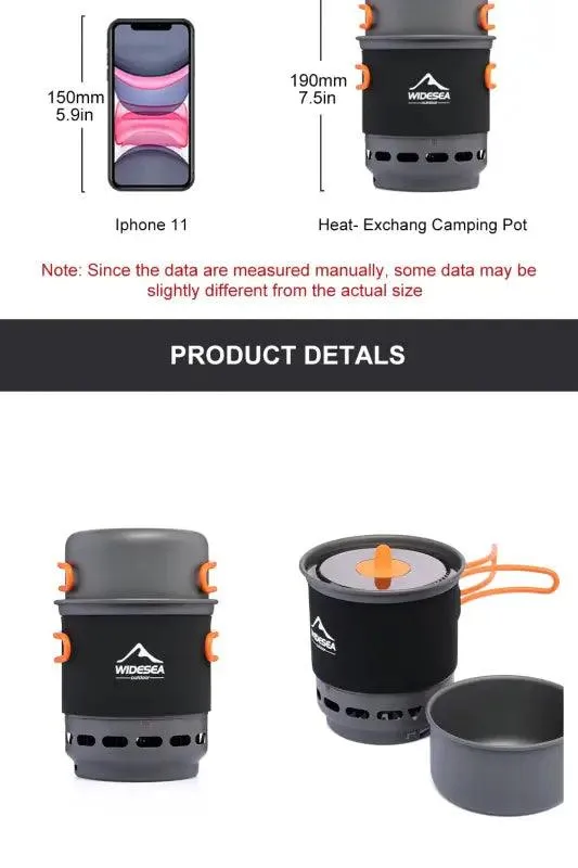 Widesea Outdoor Concentrated Cooking Set