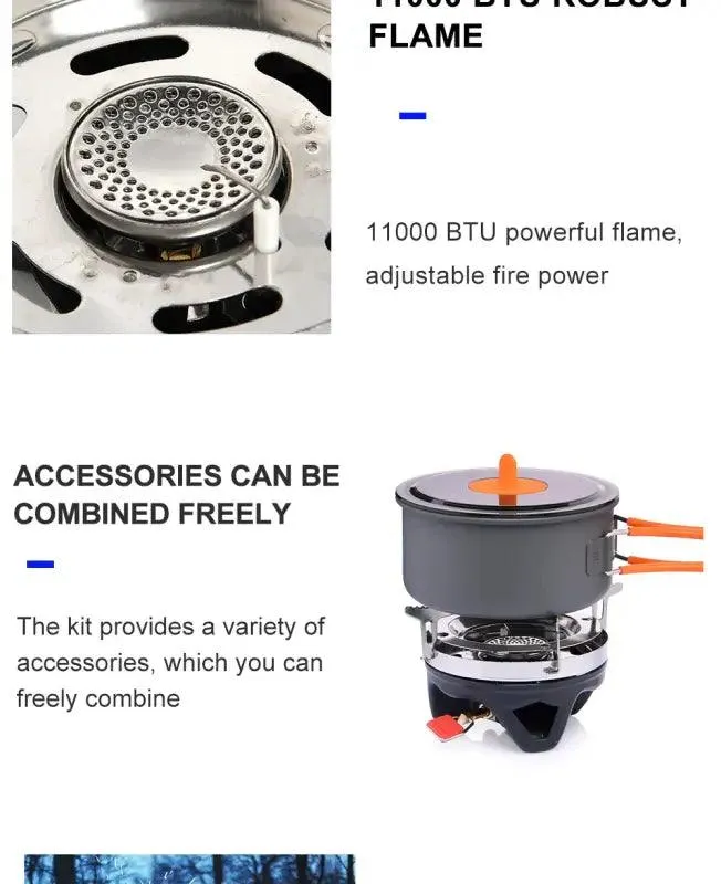 Widesea Outdoor Concentrated Cooking Set