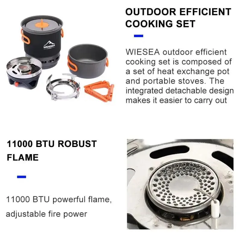 Widesea Outdoor Concentrated Cooking Set