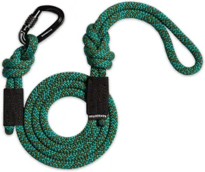 Wilderdog Climbing Rope Small Carabiner Dog Leash - Cascade - 5 ft