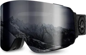 Wildhorn Roca Ski Goggles Men Women Anti-Fog/Scratch 100% UV-Magnetic Lens-Snowboard Snow Goggles Men Women Adult