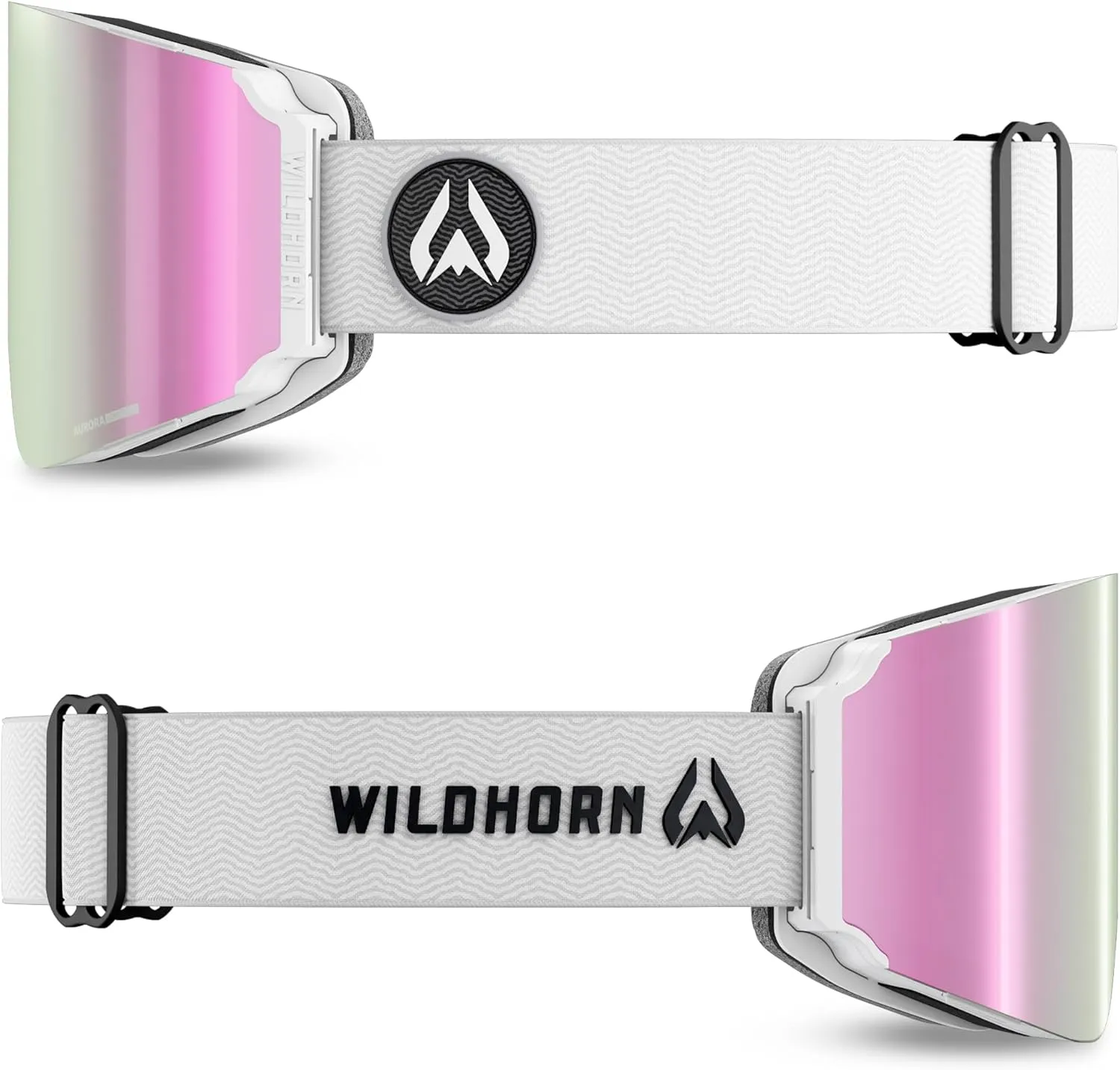 Wildhorn Roca Ski Goggles Men Women Anti-Fog/Scratch 100% UV-Magnetic Lens-Snowboard Snow Goggles Men Women Adult