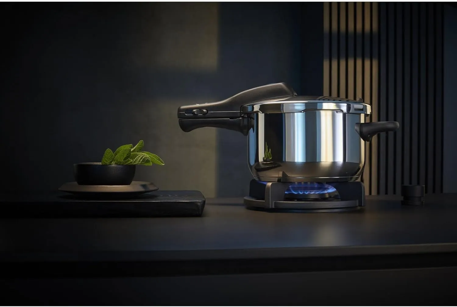 WMF Perfect – Set with Quick Cooker Diameter 22 cm Diameter of 6 Litres and Half   Body 3 Litres Cromargan Stainless Steel for Induction