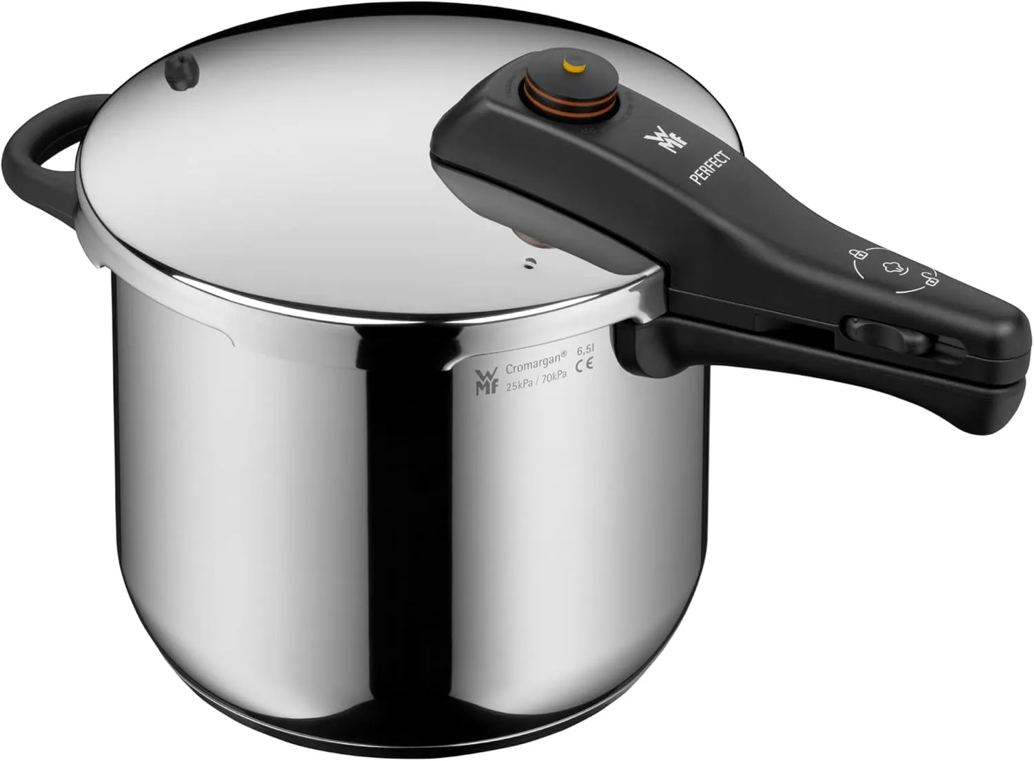 WMF Perfect – Set with Quick Cooker Diameter 22 cm Diameter of 6 Litres and Half   Body 3 Litres Cromargan Stainless Steel for Induction