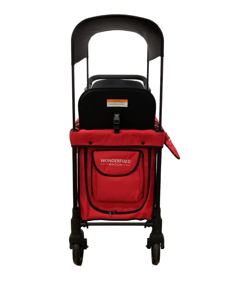 Wonderfold W2 Original Multifunctional Double Stroller Wagon, 2021, Red