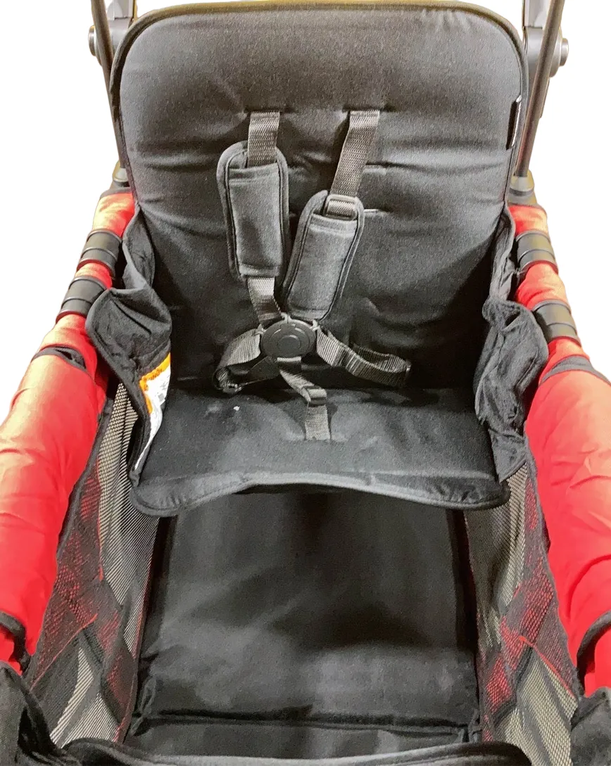 Wonderfold W2 Original Multifunctional Double Stroller Wagon, 2021, Red