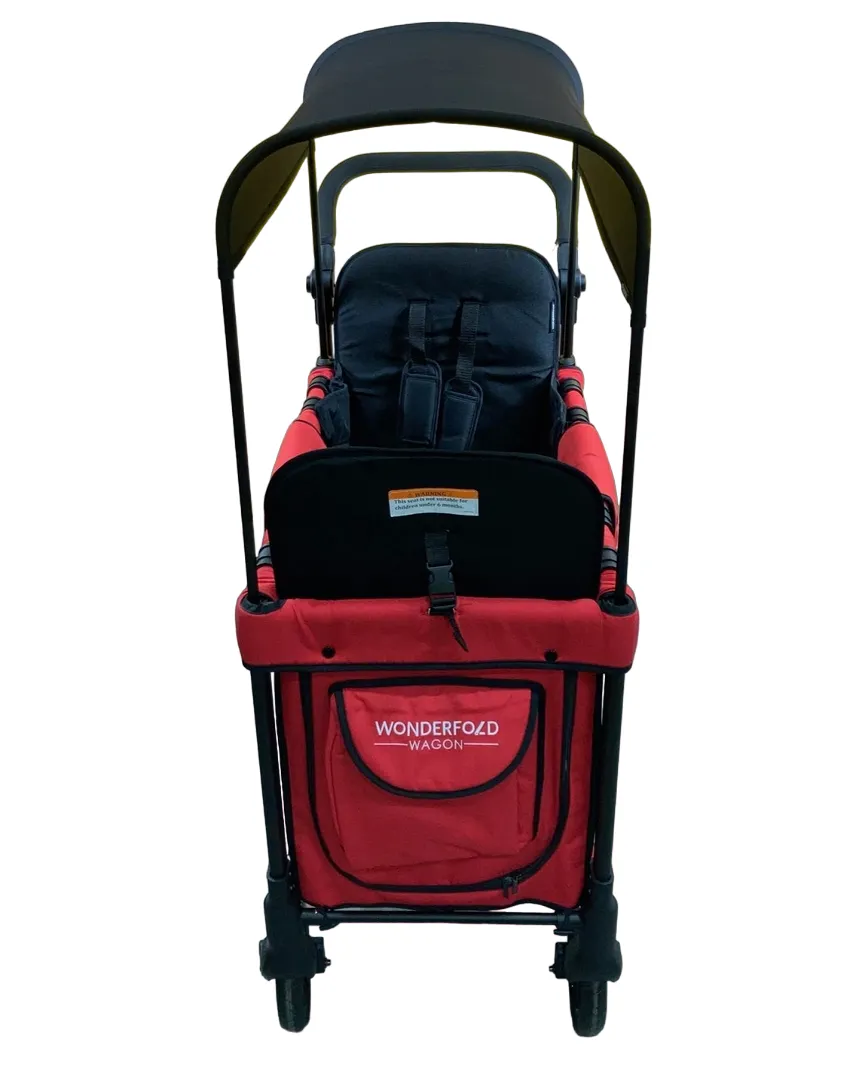 Wonderfold W2 Original Multifunctional Double Stroller Wagon, 2021, Red